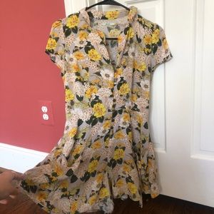 Urban Outfitters Kimchi Blue Yellow Floral Romper